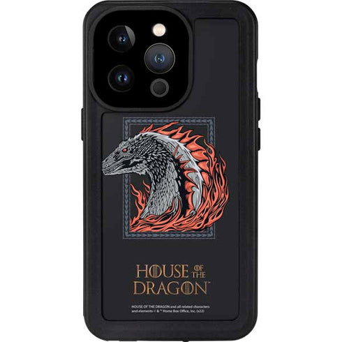 HBO House of the Dragon Eye of The Beholder iPhone 15 Pro Waterproof Case